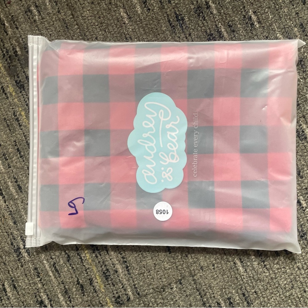 Audrey & Bear Buffalo Check Swaddle Blanket